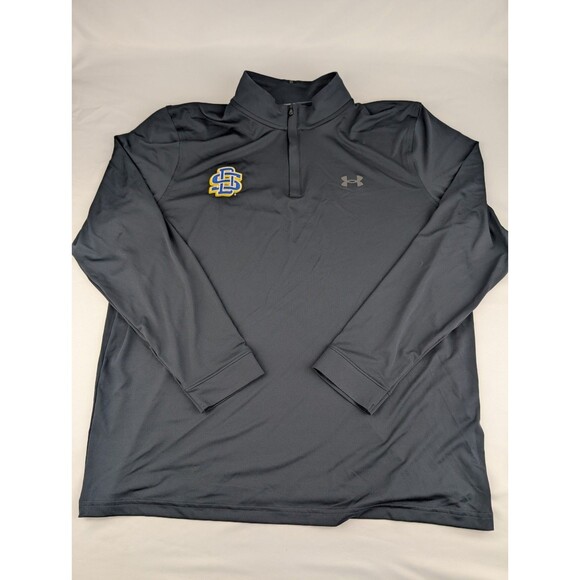 XL UA Team Issued Football Warmup South Dakota State Jackrabbits Pullover SDSU - Picture 1 of 6